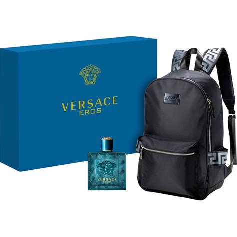 versace eros backpack gift set|versace eros backpack set.